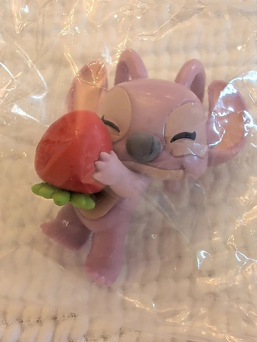 Disney Stitch Feed Me Series 2 Angel with Strawberry